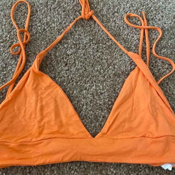 Naked Wardrobe Orange Two Piece Dress - Picture 4 of 6